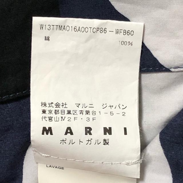 Marni(マルニ)のマルニ ノースリーブシャツブラウス 38 S - レディースのトップス(シャツ/ブラウス(半袖/袖なし))の商品写真