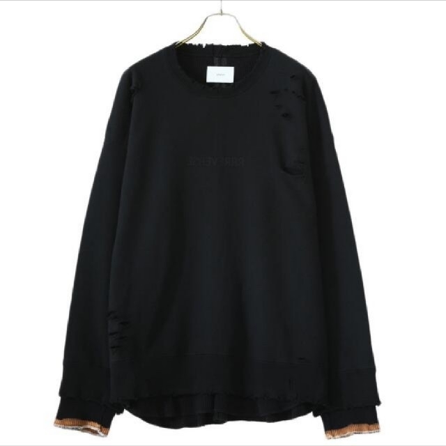 stein OVERSIZED LAYERED SWEAT LS