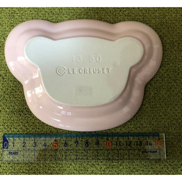 LE CREUSET(ルクルーゼ)のル・クルーゼ　小皿　ピンク インテリア/住まい/日用品のキッチン/食器(食器)の商品写真