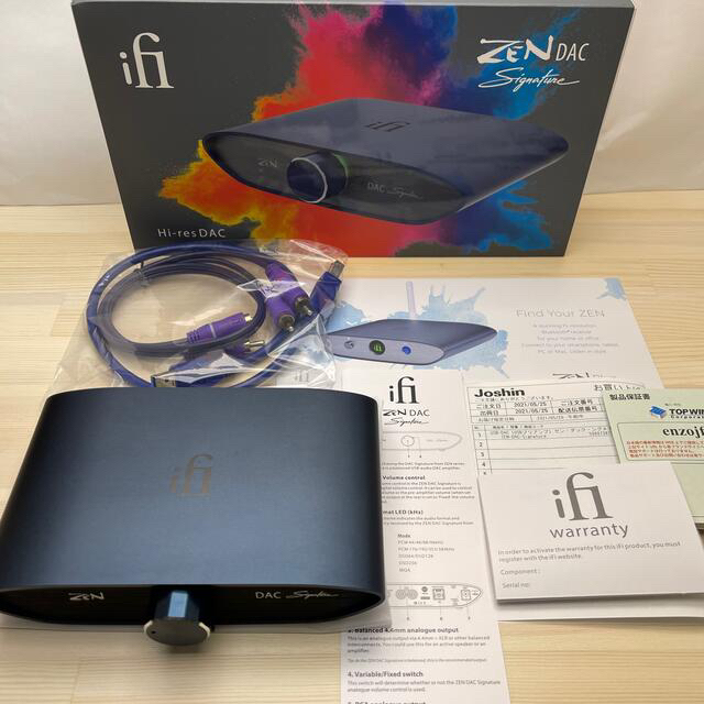 ifi ZEN DAC Signature ヒースke さま専用