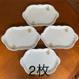 ローゼンタール(Rosenthal)の【美品】ローゼンタール★クラシックローズ★サンドイッチプレート　2枚(食器)