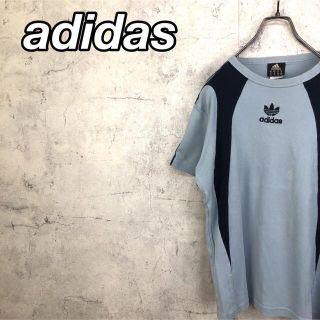 アディダス(adidas)の希少 90s アディダス Tシャツ 刺繍ロゴ (Tシャツ(半袖/袖なし))