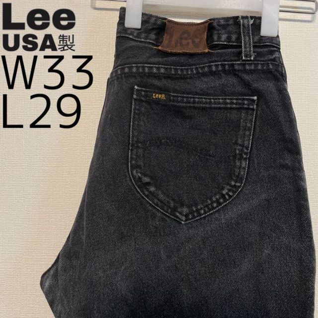 USA 60s～70s USA製 Lee BLU-FAS デニムパンツ 濃紺