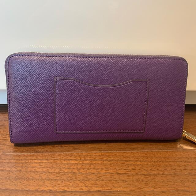 COACH(コーチ)のショプバ・箱付きレアカラー　コーチ　長財布　紫 レディースのファッション小物(財布)の商品写真