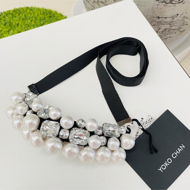 62%OFF!】 YOKO CHAN ヨーコチャン ビジューパールネックレス ホワイト