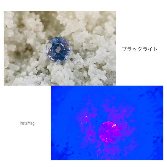 (R0303-1)『非加熱』天然バイオレットサファイア ルース　0.288ct