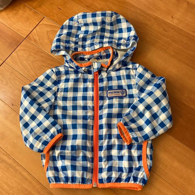 mikihouse(ミキハウス)のミキハウス　PICNIC ウインドブレーカー90センチ キッズ/ベビー/マタニティのキッズ服男の子用(90cm~)(ジャケット/上着)の商品写真