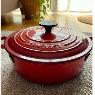 ルクルーゼ(LE CREUSET)の週末のみお値下げ　ルクルーゼ　ココットロンドジャポネーズ24(鍋/フライパン)