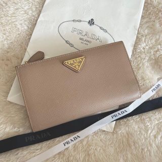 プラダ(PRADA)の美品 PRADA プラダ 2つ折り財布(財布)