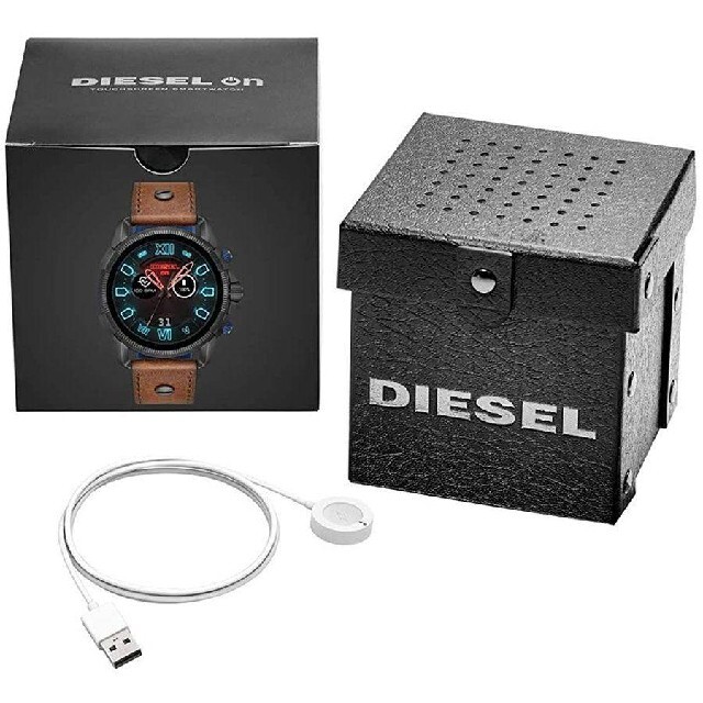 新品未使用】Diesel ディーゼル スマートウォッチ 腕時計 ブラウン