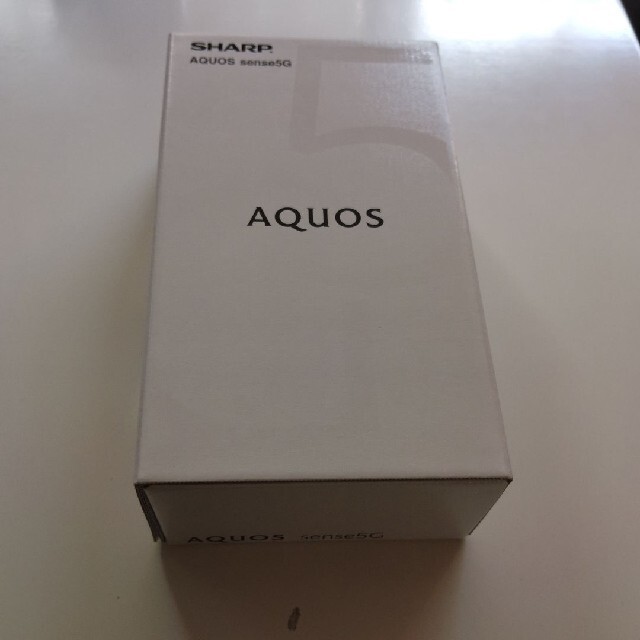AQUOS sense5G ブラック　モバイル版