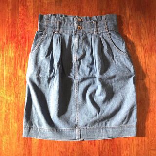 ダブルクローゼット(w closet)の☆トイ様専用☆wcloset ストレッチ デニム タイトスカート(ひざ丈スカート)