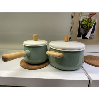 イケア(IKEA)の【2点セット】KASTRULL カストルル 鍋&片手鍋(鍋/フライパン)