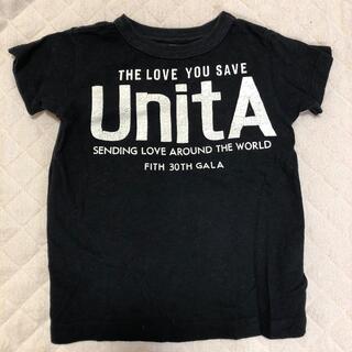 フィス(FITH)のUnitA Tシャツ　110  デニムダンガリー　FITH(Tシャツ/カットソー)