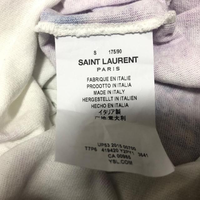 Saint Laurent(サンローラン)のサンローランパリ 半袖Tシャツ サイズS メンズのトップス(Tシャツ/カットソー(半袖/袖なし))の商品写真