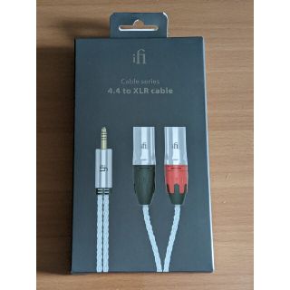 iFi audio 4.4 to XLR cable バランスケーブル(ヘッドフォン/イヤフォン)