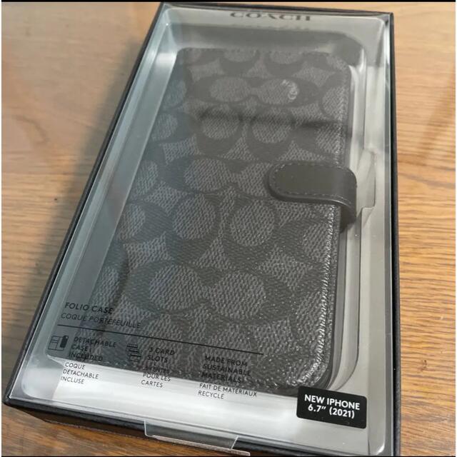 コーチ COACH iPhone13 Pro Max ブラック