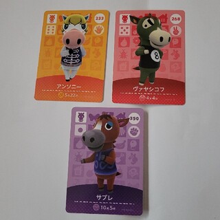 amiiboカード 3枚セット&スピカ(カード)