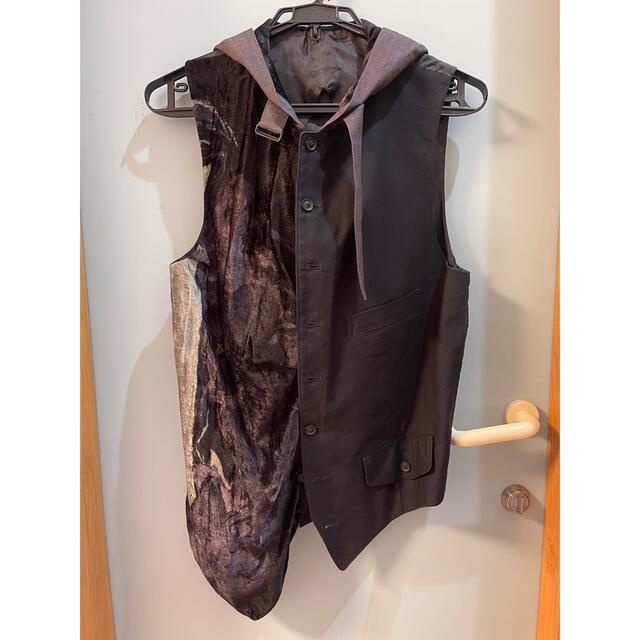 ヨウジヤマモト YOHJI YAMAMOTO 19SS ベルベット ベスト - ベスト