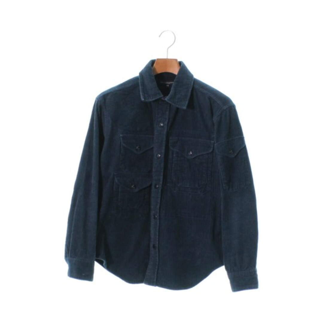 Engineered Garments(エンジニアードガーメンツ)のEngineered Garments カジュアルシャツ XS 紺 【古着】【中古】 メンズのトップス(シャツ)の商品写真