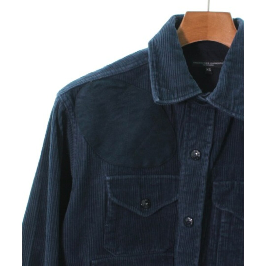 Engineered Garments(エンジニアードガーメンツ)のEngineered Garments カジュアルシャツ XS 紺 【古着】【中古】 メンズのトップス(シャツ)の商品写真