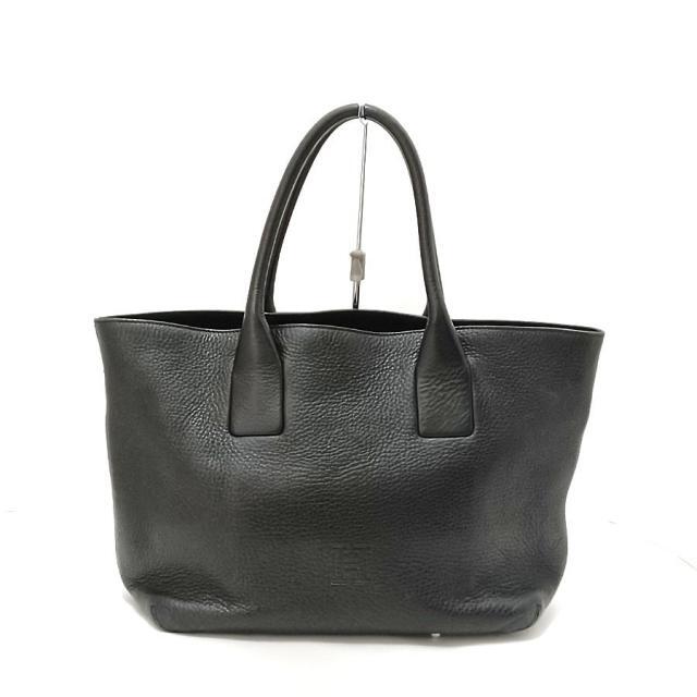 ヒロフ トートバッグ美品 - 黒 レザー-