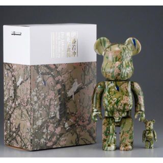 メディコムトイ(MEDICOM TOY)のBE@RBRICK 伊藤若冲「桃花小禽図」 100% ＆ 400%(その他)