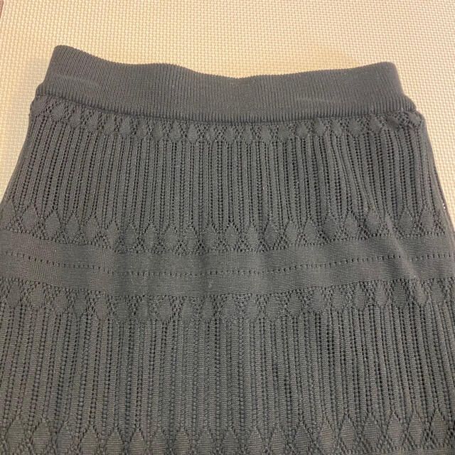 ✨クリーニング済み✨ Marpione ニット ロングスカート Mサイズ レディースのスカート(ロングスカート)の商品写真