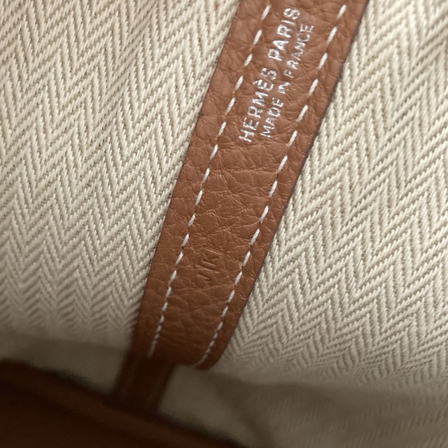 Hermes(エルメス)のHERMES ガーデンパーティー  TPM  ゴールド レディースのバッグ(トートバッグ)の商品写真