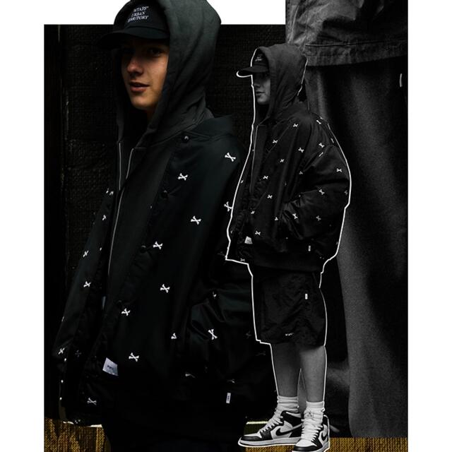 Wtaps team jacket crossbone black