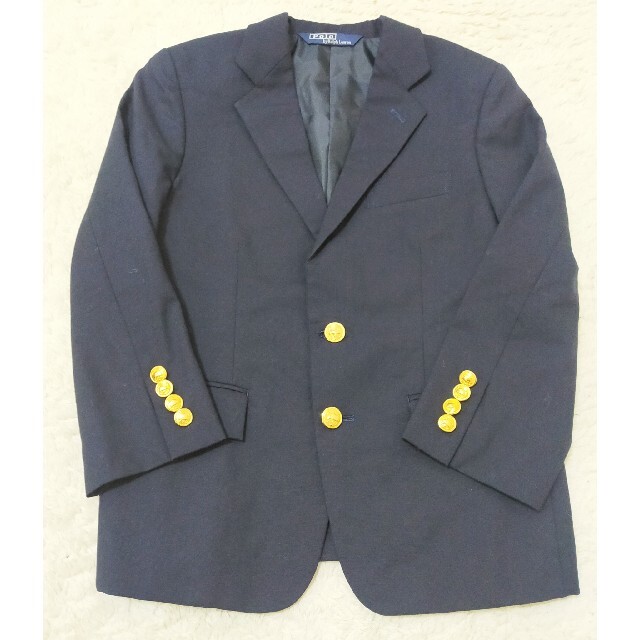 ローレンの POLO 紺ブレ 金ボタン 130 男の子の通販 by KT's shop|ポロ