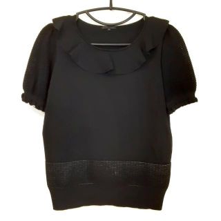 トゥービーシック(TO BE CHIC)のトゥービーシック 半袖セーター サイズ3 L(ニット/セーター)