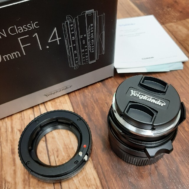 NOKTON classic 40mm F1.4 SC ヘリコイドアダプター付き