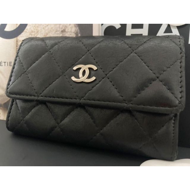 レディース【21番台】CHANEL シャネル マトラッセ カードケース