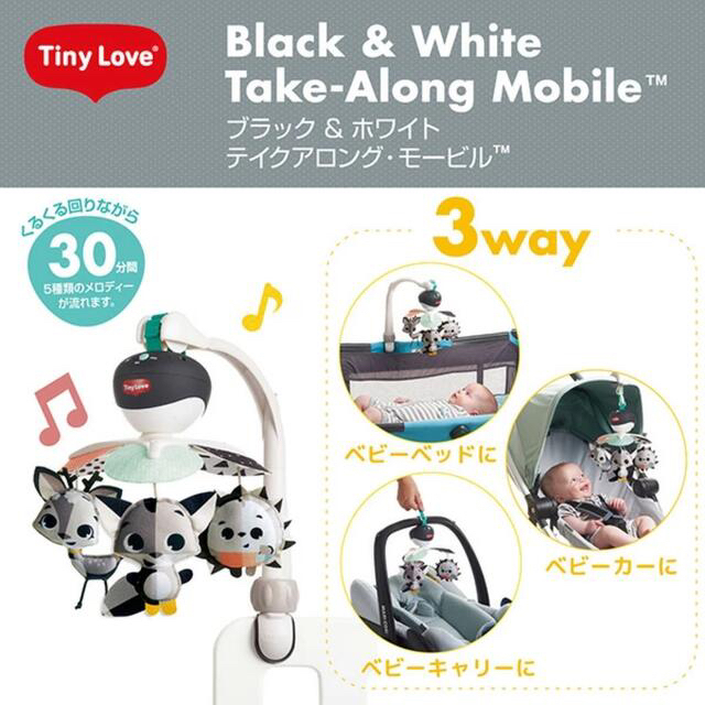 TINY LOVE(タイニーラブ)のTinyLove マジカルテールズ 3wayテイクアロングモービル キッズ/ベビー/マタニティのおもちゃ(オルゴールメリー/モービル)の商品写真