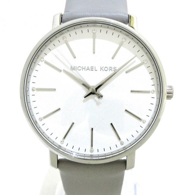 マイケルコース 腕時計 - MK-2797 白