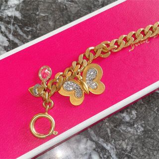 ジューシークチュール(Juicy Couture)の♡Juicy Couture♡バタフライ 蝶 ゴールド ブレスレット Y2K(ブレスレット/バングル)