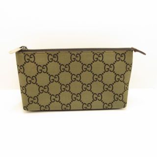 グッチ(Gucci)のGUCCI(グッチ) ポーチ GG柄 0390852(ポーチ)