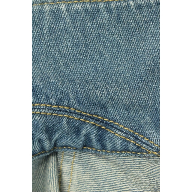 PRADA - プラダ 21SS GFB279 三角ロゴプレート付きデニム PRADA - プラダ 21SS GFB279 三角ロゴプレート付きデニム