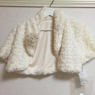 もこもこパーティーファーボレロ★結婚式★冬用(その他ドレス)