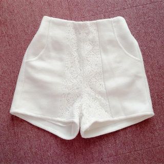 スワンキス(Swankiss)のswankiss♡ショートパンツ♡ホワイト(ショートパンツ)