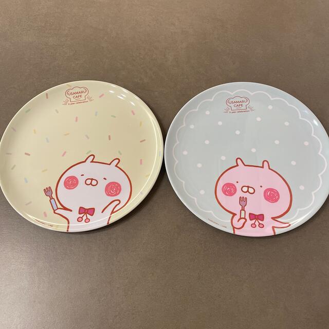 うさまる　5 year collection カフェ限定のお皿 エンタメ/ホビーのおもちゃ/ぬいぐるみ(キャラクターグッズ)の商品写真