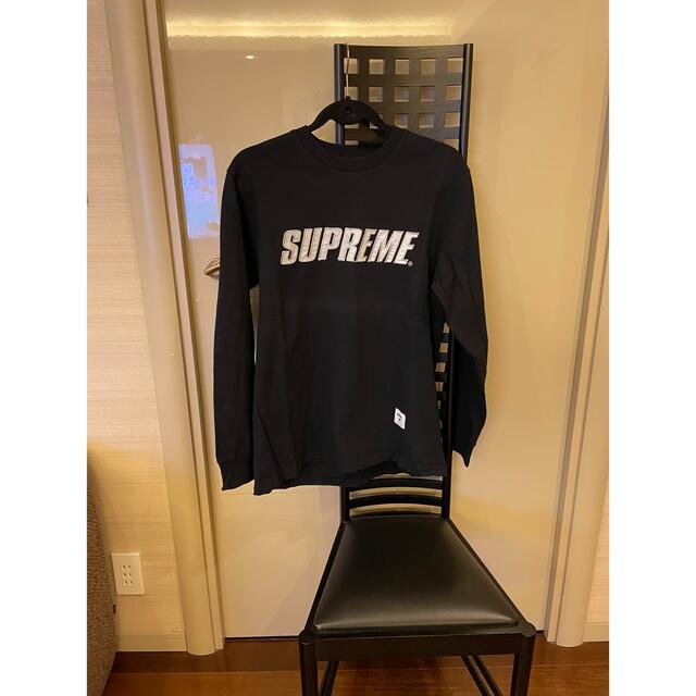 Supreme(シュプリーム)のSupreme　Metallic L/S Top　Black メンズのトップス(Tシャツ/カットソー(七分/長袖))の商品写真