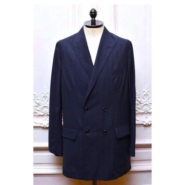 柔らかい 別注【maatee&sons】別注 ダブルテーラードジャケット 22aw