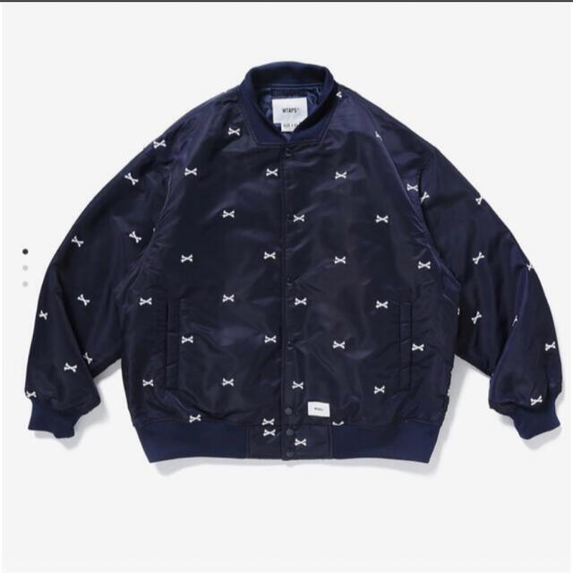 wtaps team jacket  Navy