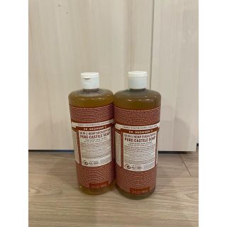 ドクターブロナー(Dr.Bronner)の【大容量】マジックソープ　ユーカリ　946ml 2本(ボディソープ/石鹸)