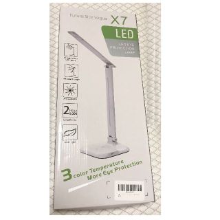 新品★ LED　 目に優しい　ライトスタンド勉強　暖色　タッチセンサー　180度(天井照明)