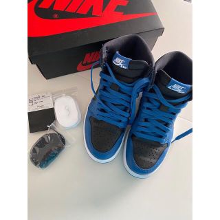 ナイキ(NIKE)のNIKE JORDAN 1  Dark Marina Blue(スニーカー)