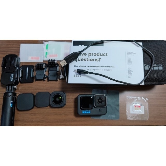 岡山 GoPro hero 10 アクセサリーセット+MAXレンズモジュラー スマホ
