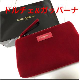 ドルチェアンドガッバーナ(DOLCE&GABBANA)のドルチェ&ガッバーナ ビューティ レッドポーチ(ポーチ)